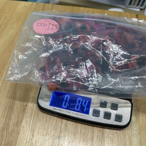 Susan Graver Red Artsy Jeweled Tone Beaded V Neck Women’s L Long Sleeve Blouse‎ - Picture 8 of 8